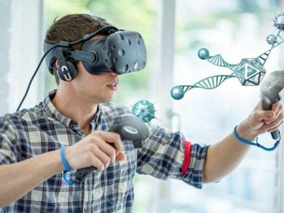 VR training session for immersive learning